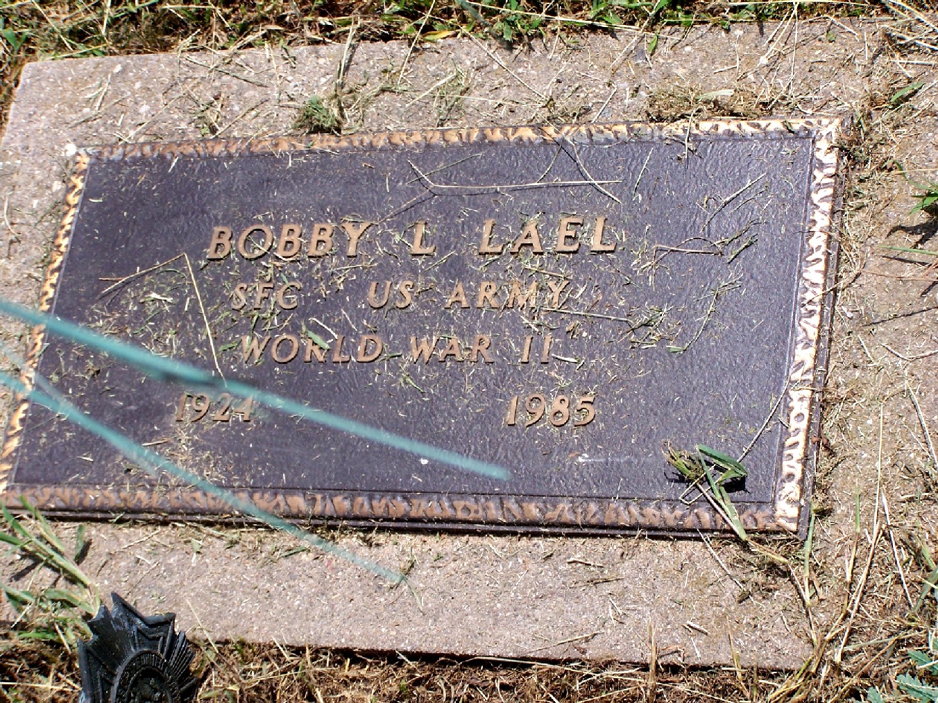 Bobby Lee Lael grave