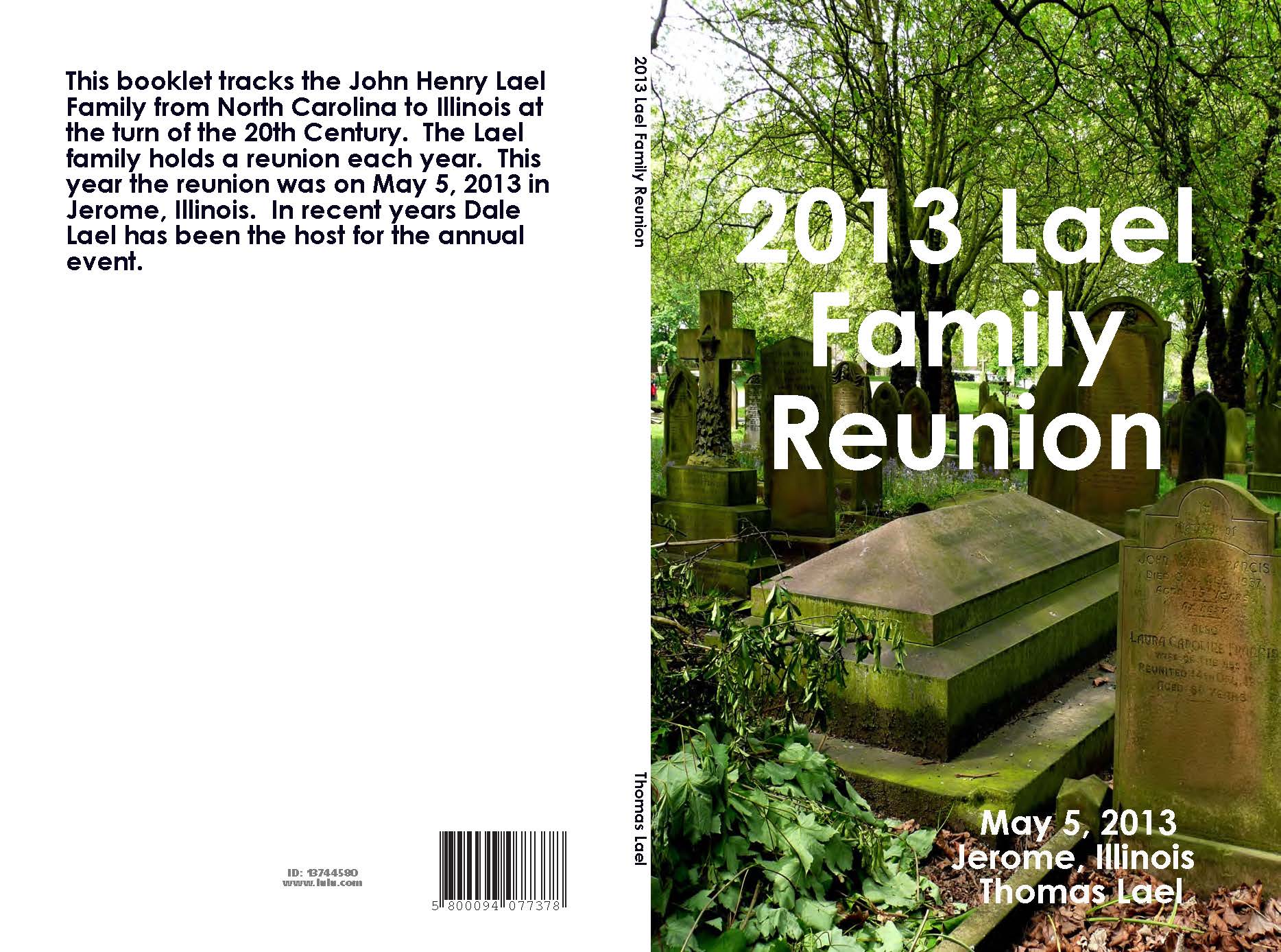 2013 Reunion Booklet